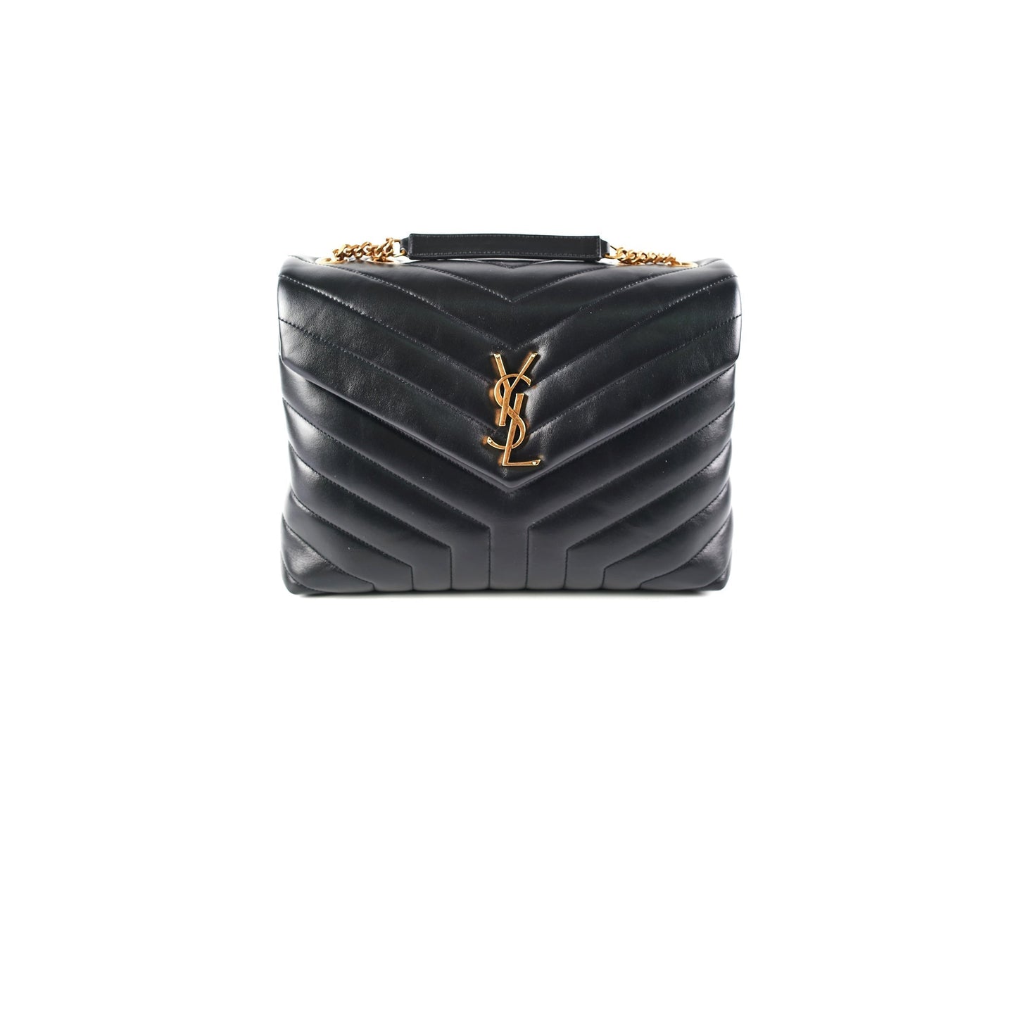 Saint Laurent Loulou Medium Black