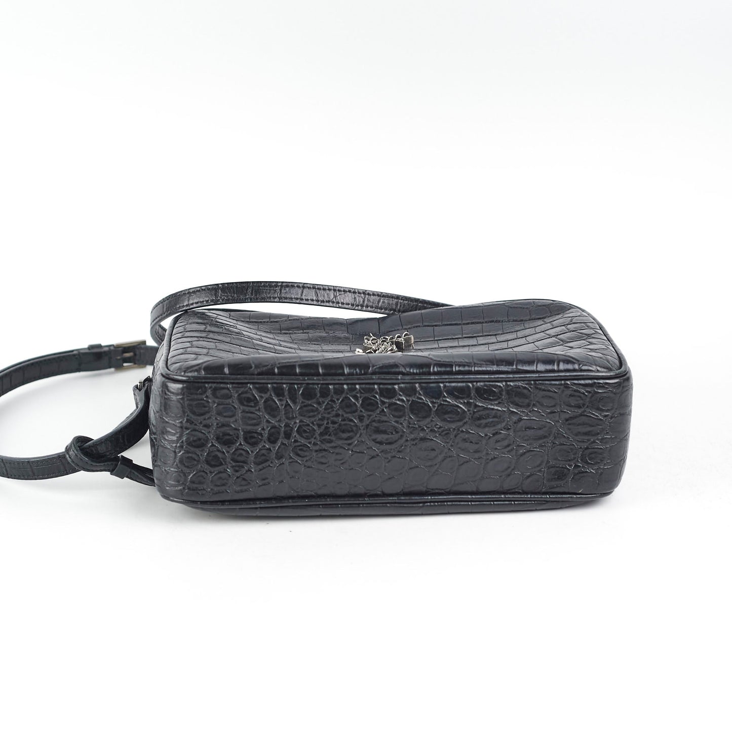 Saint Laurent Lou Black Crossbody Style 2