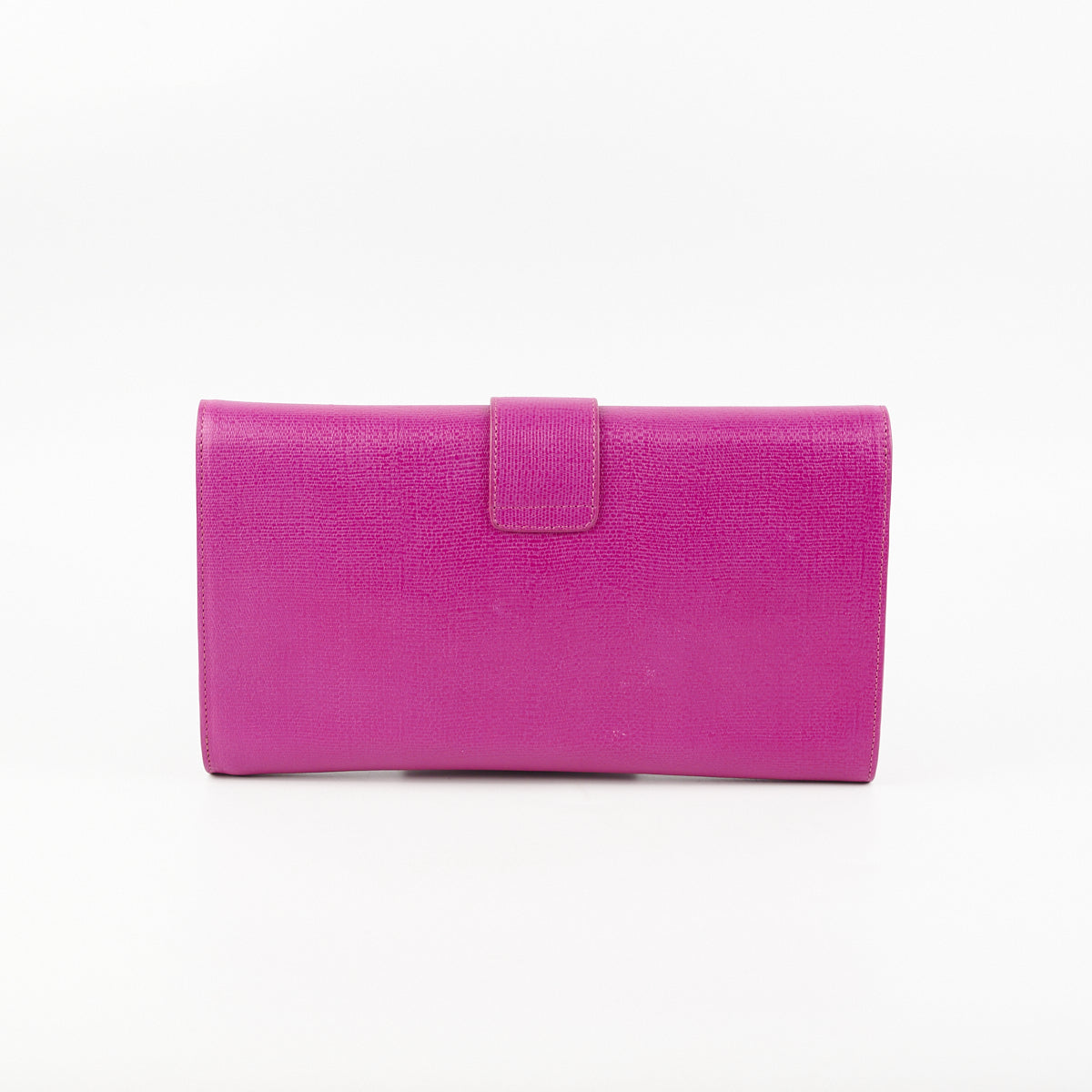 Item 30 - Saint Laurent Y Clutch Fuchsia