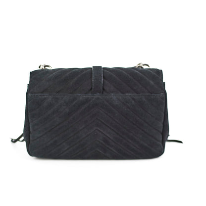Saint Laurent Suede Black Tassel