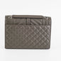 Saint Laurent Small Envelope Quilted Grey