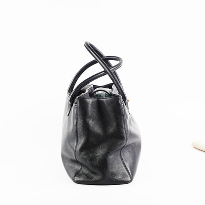 Chanel Caviar Black Luxury Tote Style 3