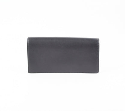 Saint Laurent Luxury Leather Black Clutch