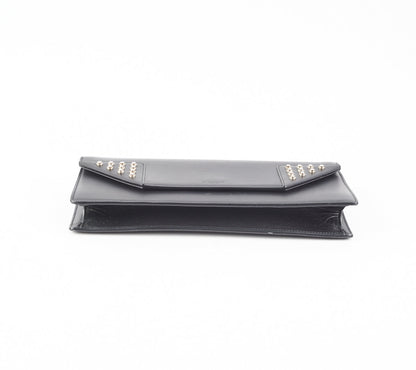Saint Laurent Luxury Leather Black Clutch
