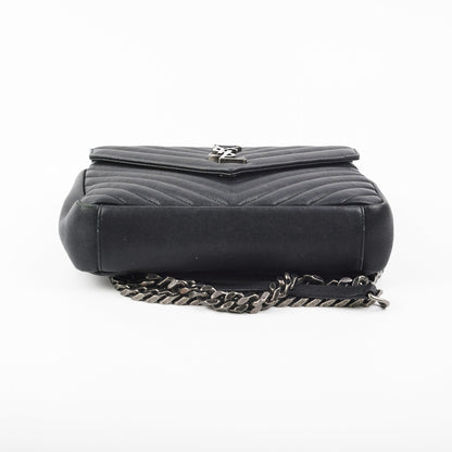 Saint Laurent Medium College Bag Black