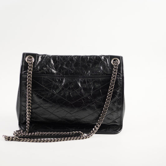Saint Laurent Niki Black Shoulder Bag Black