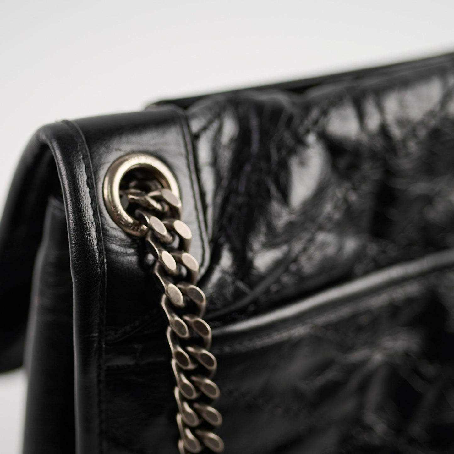 Saint Laurent Niki Black Shoulder Bag Black