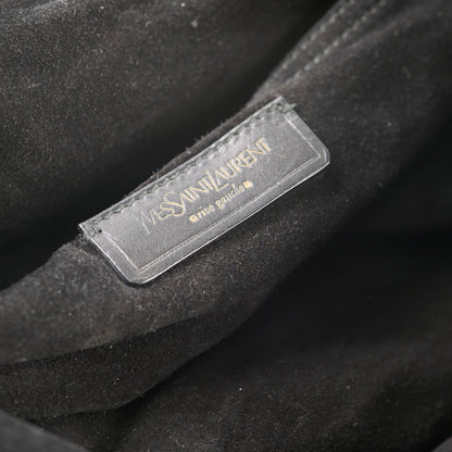 Saint Laurent Suede Black Handbag