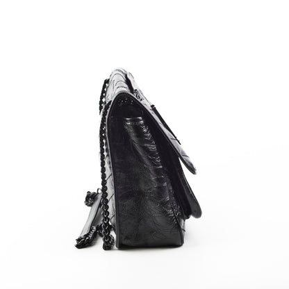 Saint Laurent Niki Medium Black Leather