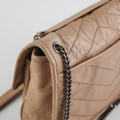 Saint Laurent Niki Brown Shoulder Bag