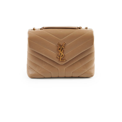 Saint Laurent Lou Beige Handbag Style 2