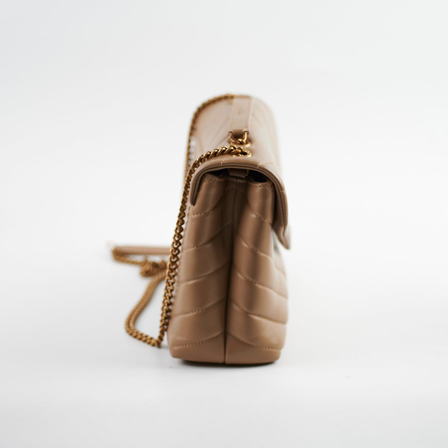 Saint Laurent Lou Beige Handbag Style 2