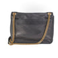 Saint Laurent Niki Medium Leather Shoulder Bag Black