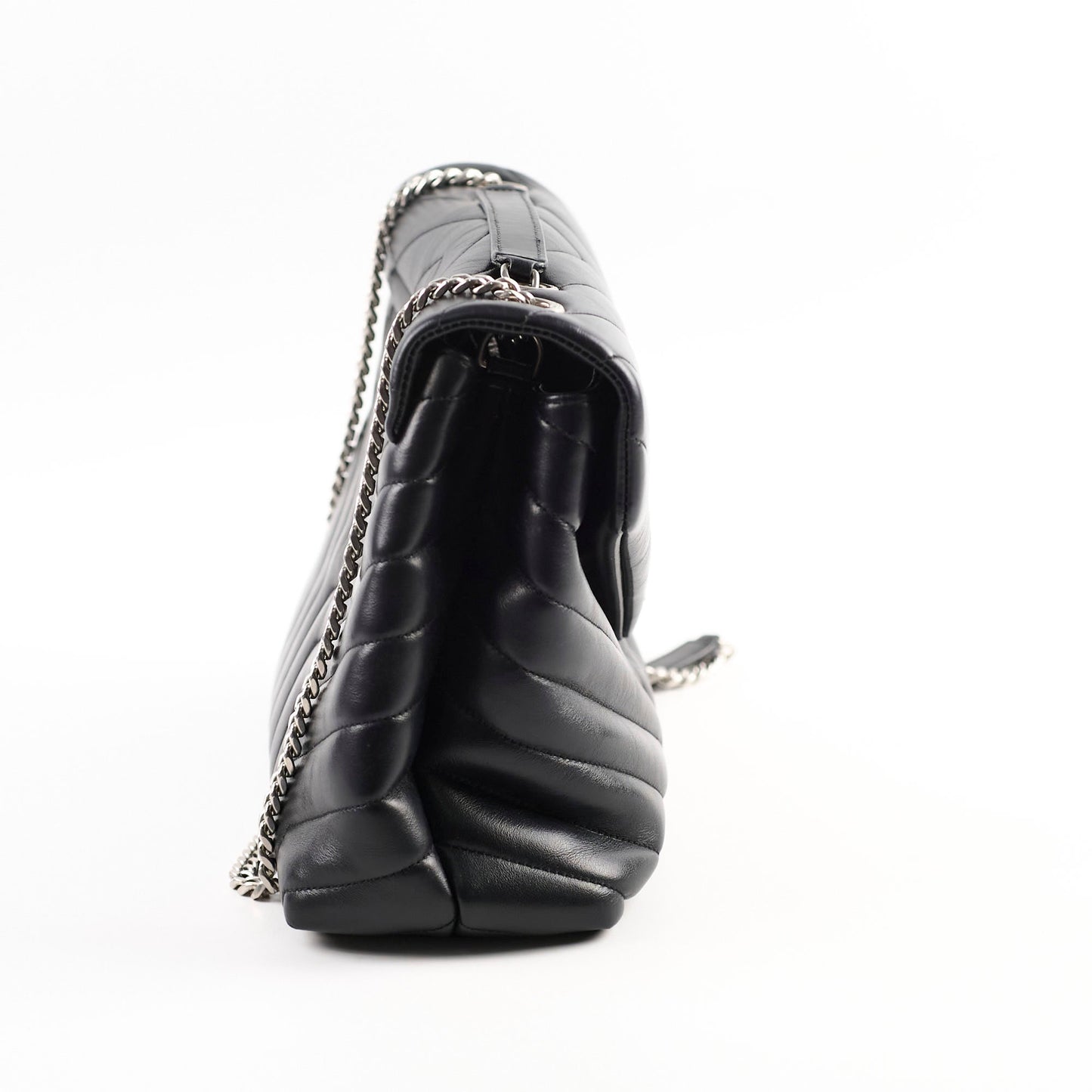 Saint Laurent Lou Black Handbag Style 6