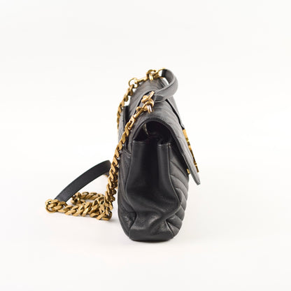 Saint Laurent College Black Shoulder Bag Style 2