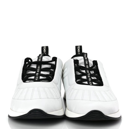 Fendi Nylon FFreedom Sneakers 41 White