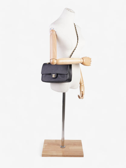 Chanel Classic Double Flap Black Caviar Leather Medium