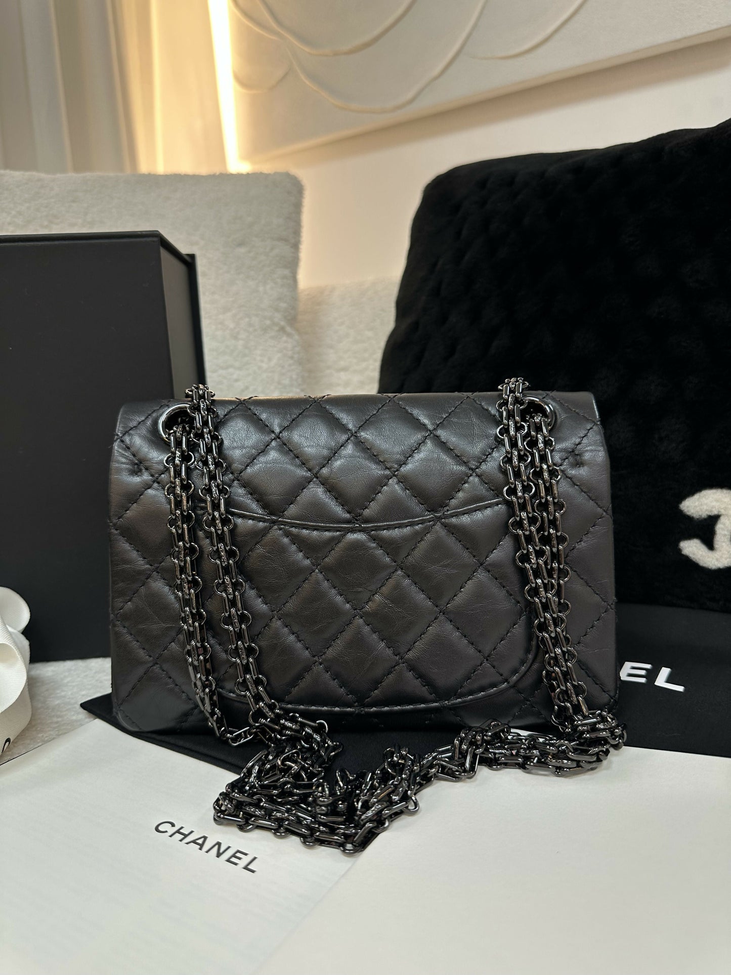 Chanel 21 2 55 Mini So Black Bag