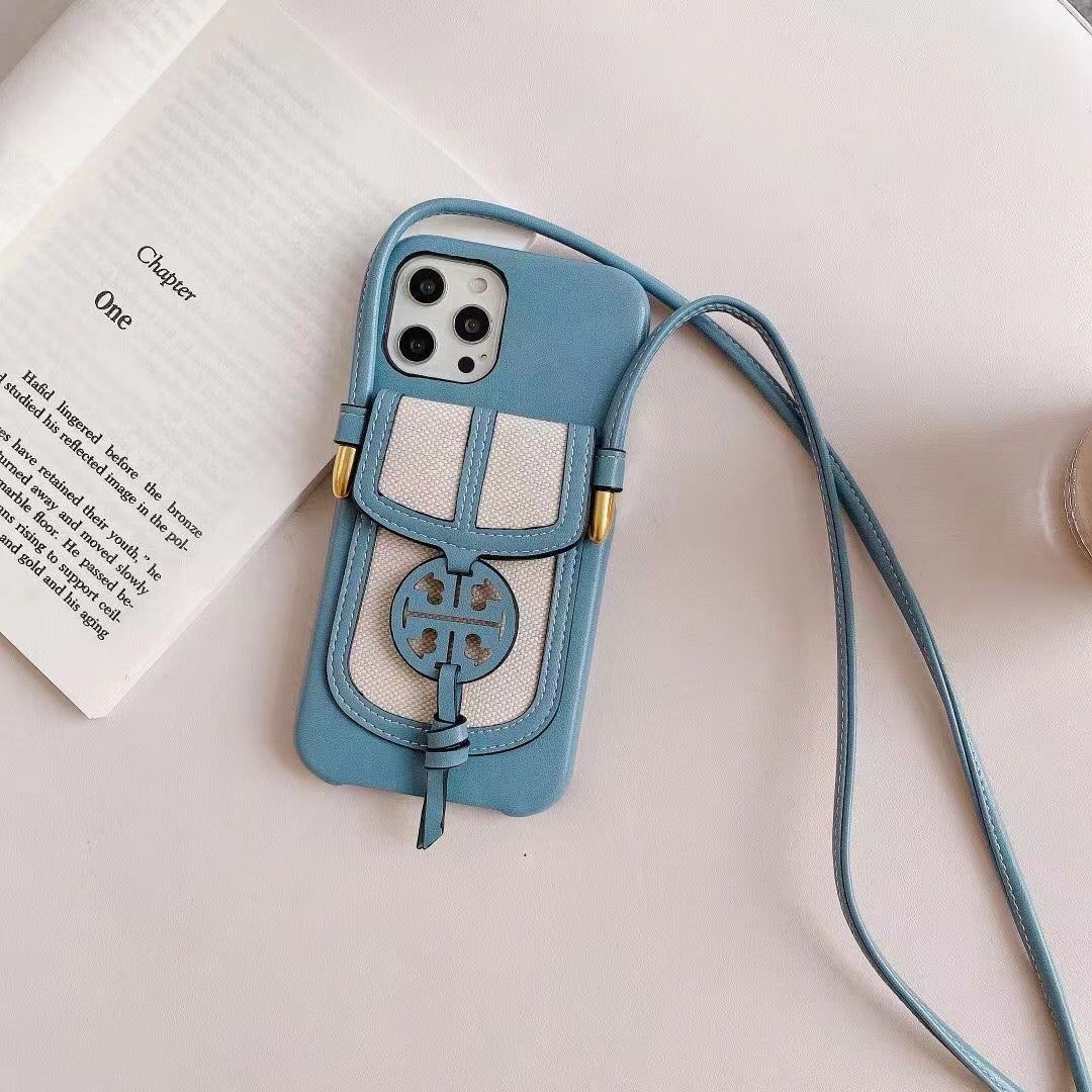Designer Iphone Crossbody Case With Card Slot For Iphone 11 12 13 14 Pro Max / Series / 18 Pro / 18 Pro Max