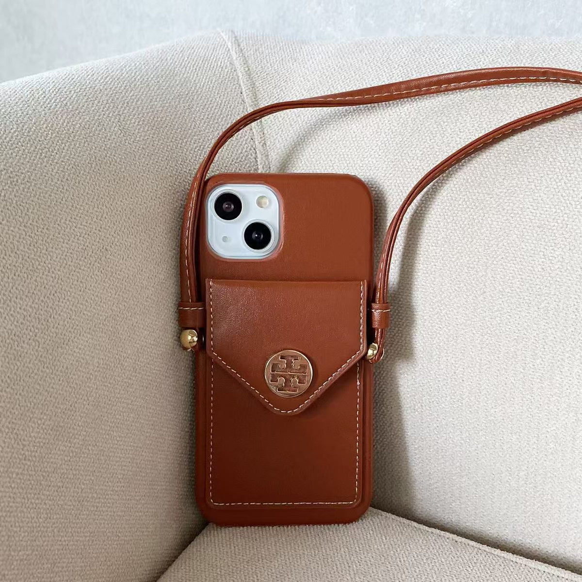 Tb Crossbody Phone Case Card Holder For Iphone Series / 18 Pro / 18 Pro Max