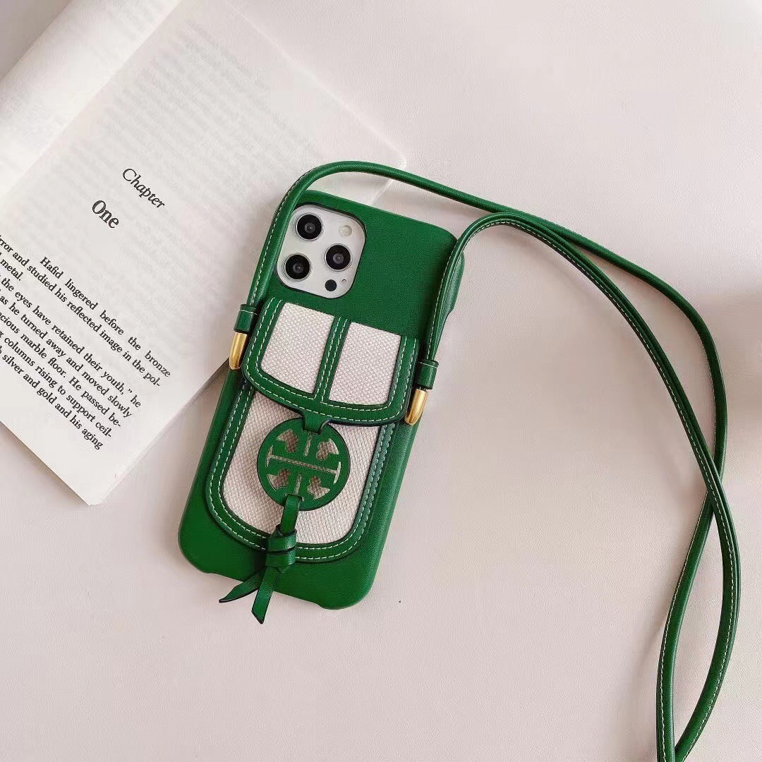 Designer Iphone Crossbody Case With Card Slot For Iphone 11 12 13 14 Pro Max / Series / 18 Pro / 18 Pro Max