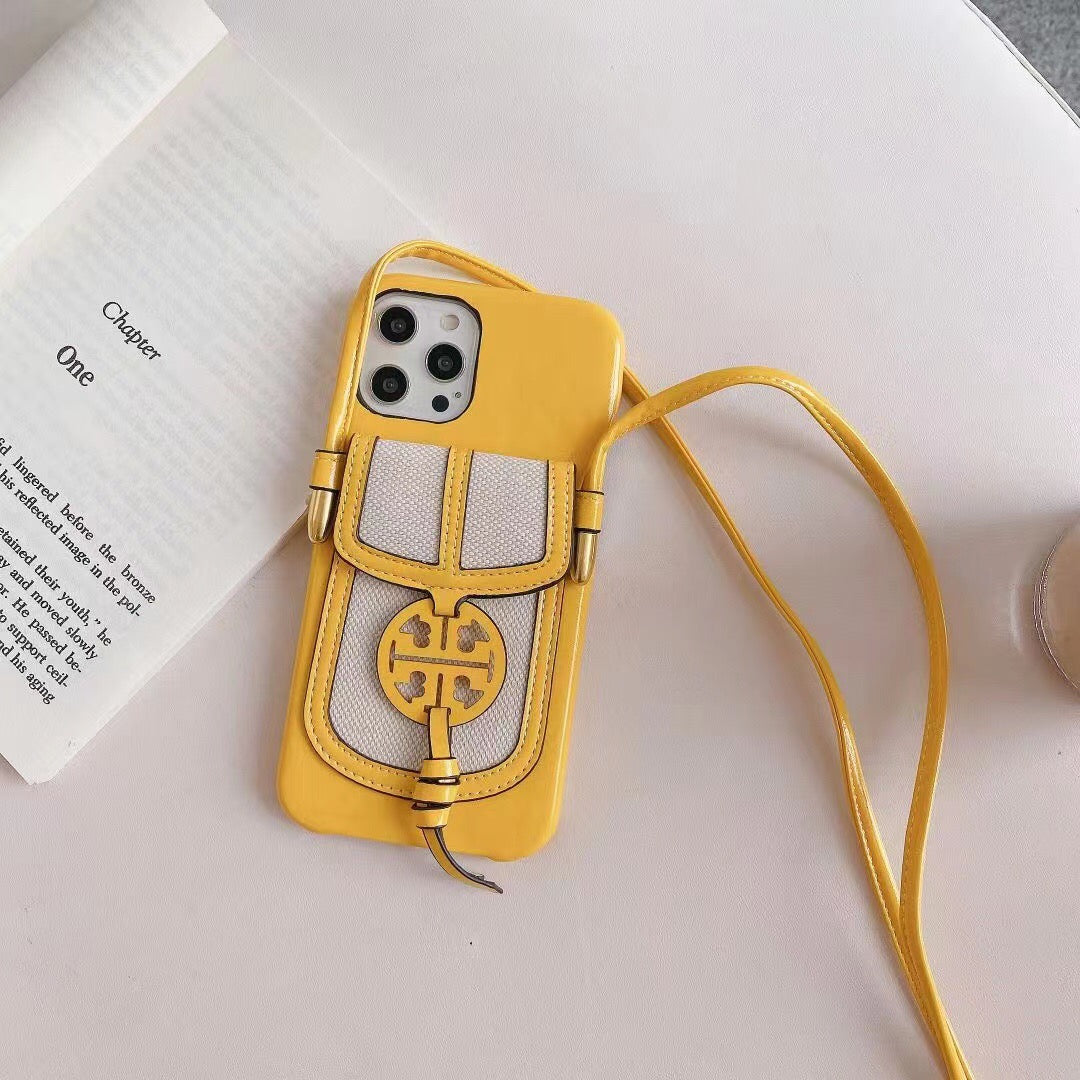 Designer Iphone Crossbody Case With Card Slot For Iphone 11 12 13 14 Pro Max / Series / 18 Pro / 18 Pro Max