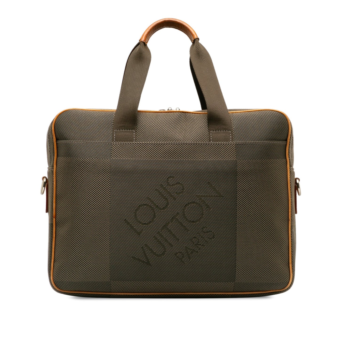 Brown Louis Vuitton Damier Geant Associe GM Travel Bag