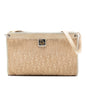 Beige Dior Diorissimo Trotter Canvas Shoulder Bag
