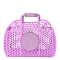 Fendi Recycled Plastic Vitello Liberty Matte Medium Fendi Basket Violetta