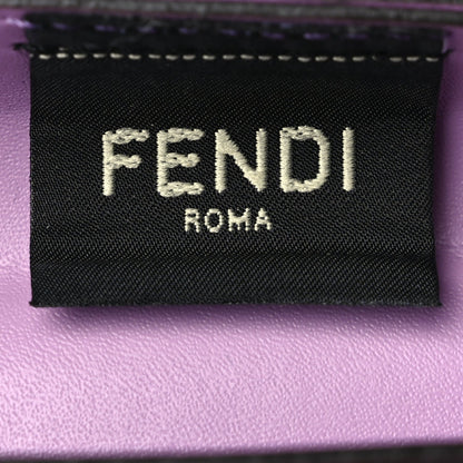 Fendi Recycled Plastic Vitello Liberty Matte Medium Fendi Basket Violetta