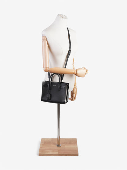 Saint Laurent Sac De Jour Leather Black Handbag Style 4