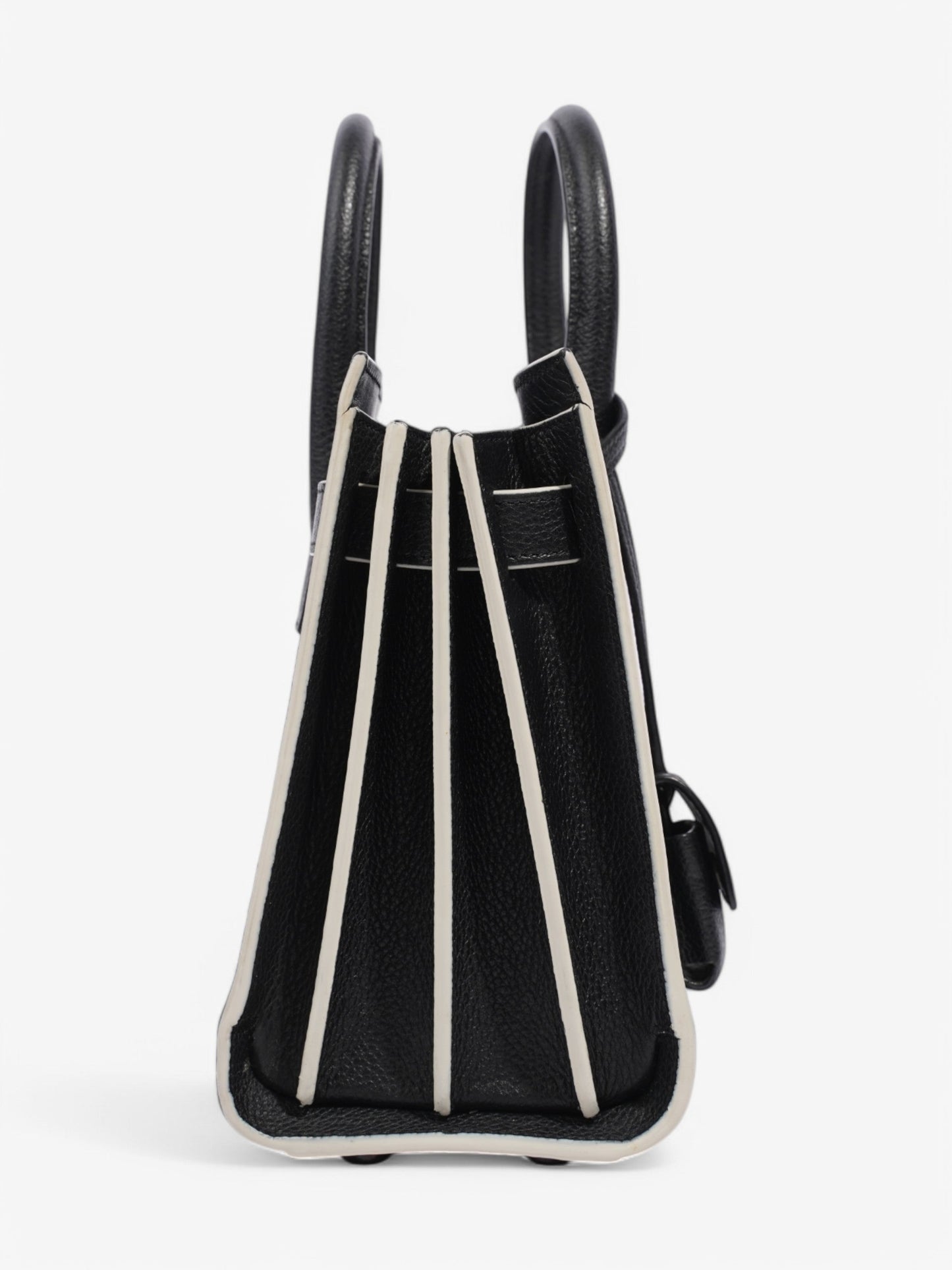 Saint Laurent Sac De Jour Leather Black Handbag Style 4