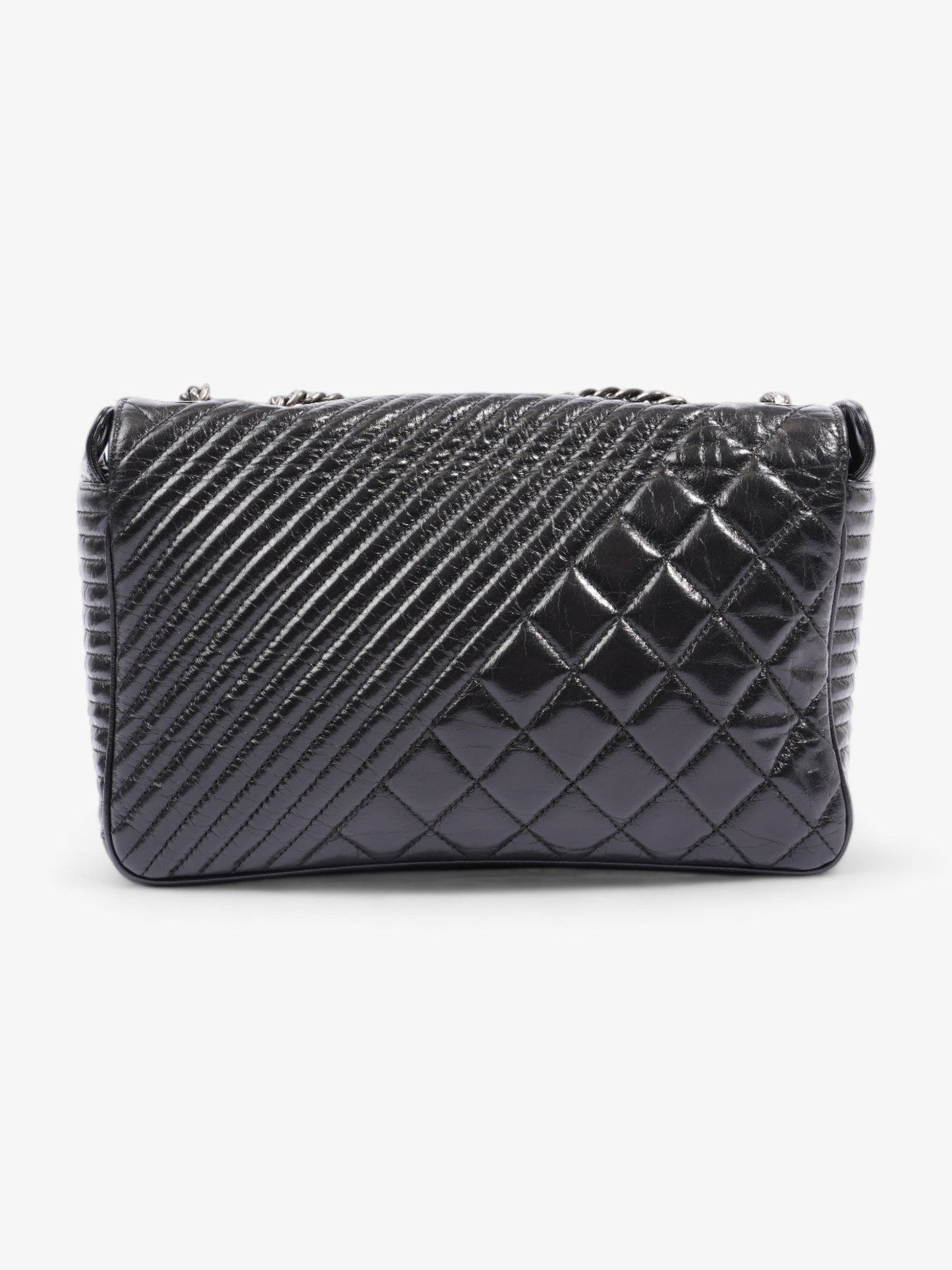 Chanel Coco Boy Flap Black Lambskin Leather