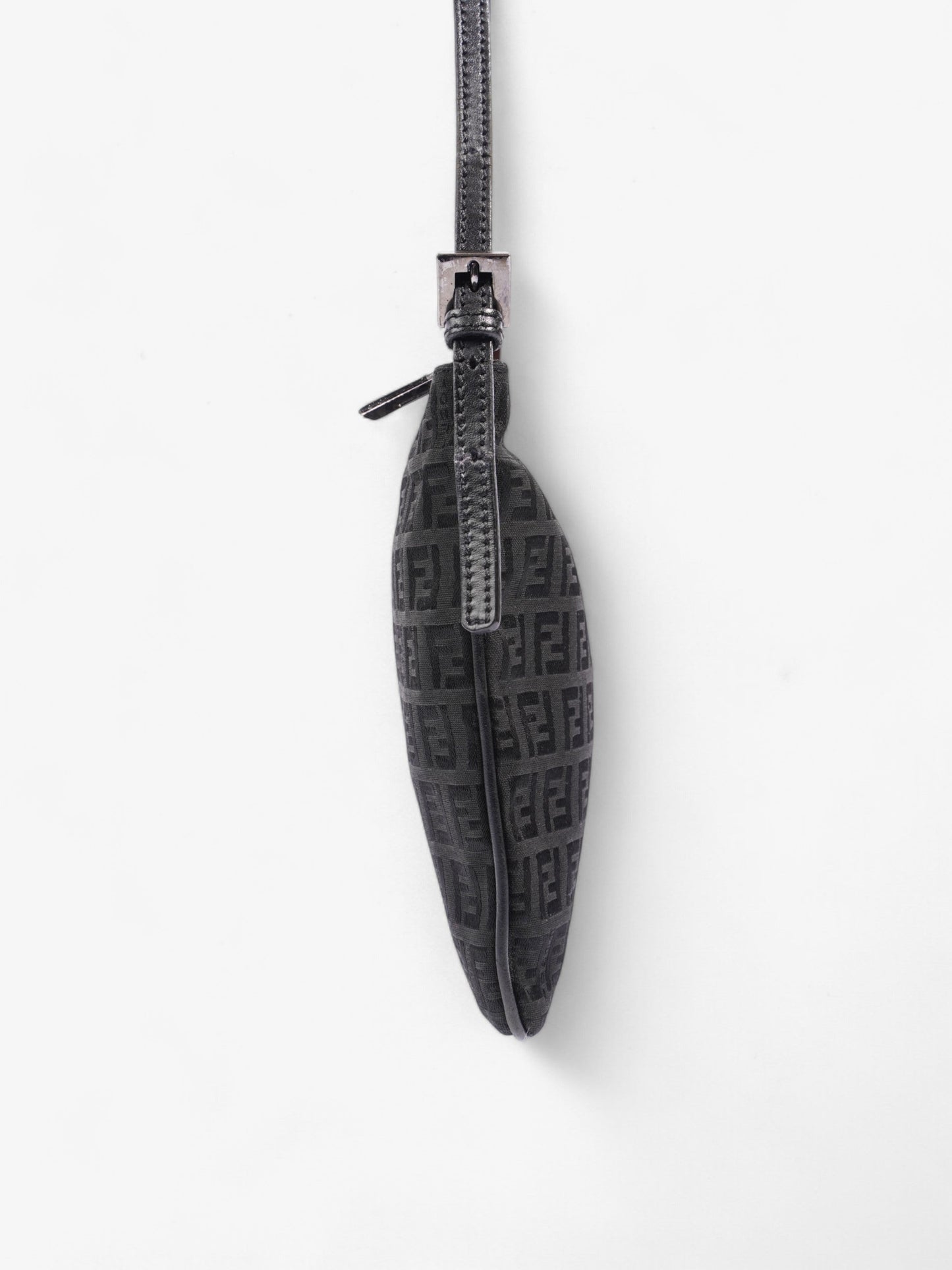 Fendi Canvas Black Shoulder Bag Canvas