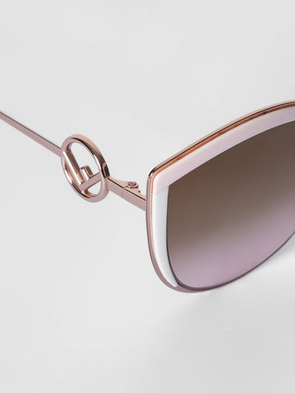 Fendi FF Sunglasses Pink Rose