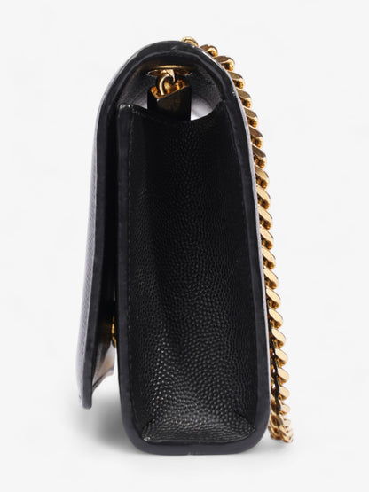 Saint Laurent Kate Leather Black Shoulder Bag Style 19