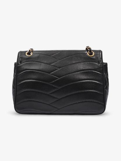 Chanel Scallop Flap Black Leather Medium