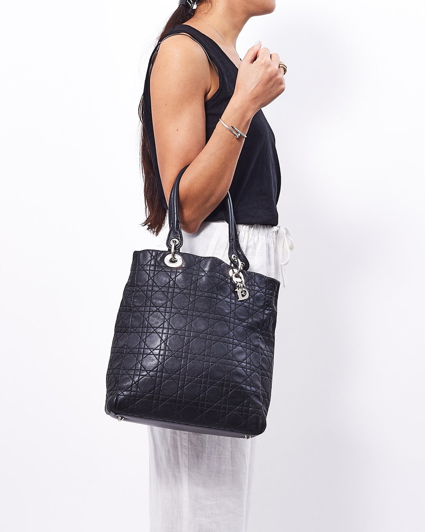 Dior Leather Tote Bag
