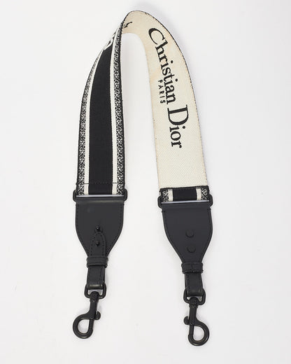 Dior Leather Canvas Handbag