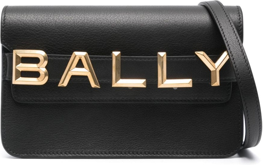 LOGO LEATHER CROSSBODY BAG