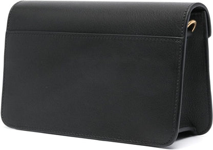 LOGO LEATHER CROSSBODY BAG