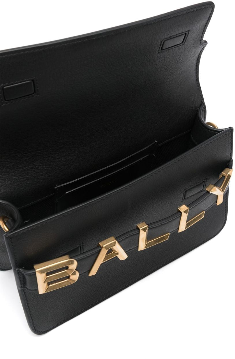 LOGO LEATHER CROSSBODY BAG