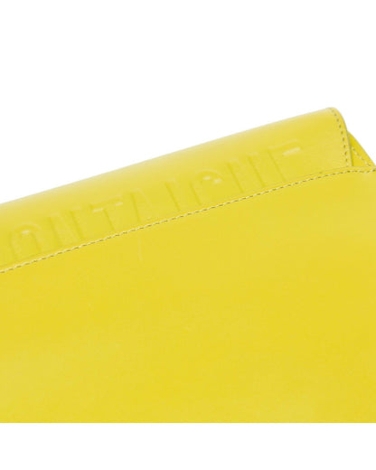 Medium Leather Crossbody Bag with Adjustable Strap and Buckle Closure