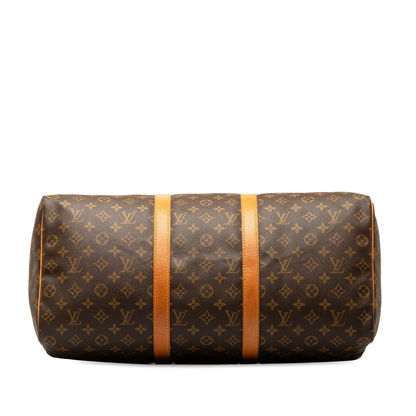 Brown Louis Vuitton Monogram Keepall 50 Travel Bag