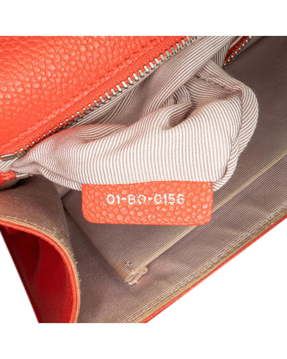 Dior Caro Crossbody Bag Red Leather
