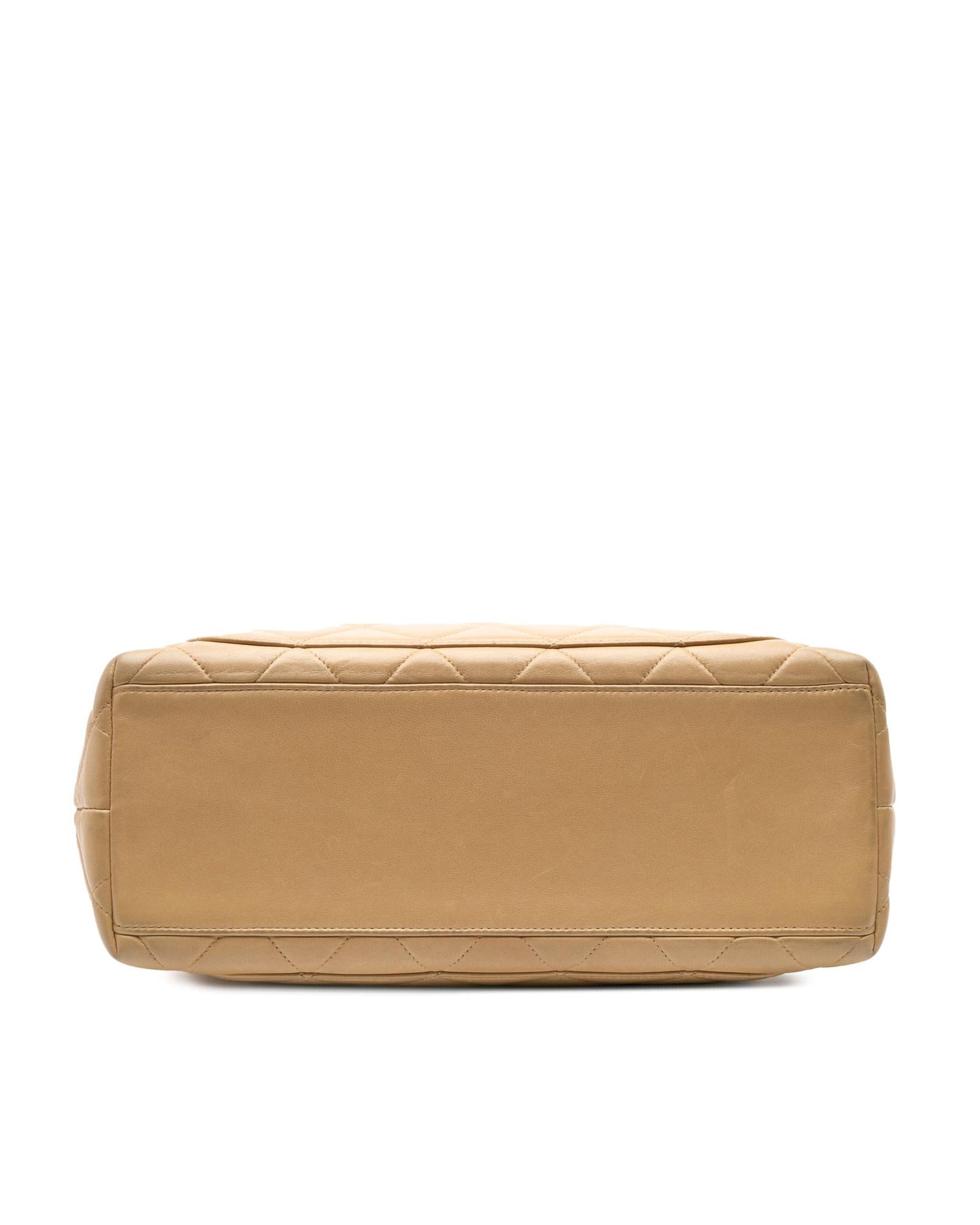 Quilted Lambskin Crossbody with Sun Charm and Chain Straps