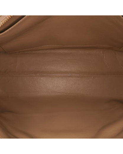 Quilted Lambskin Crossbody with Sun Charm and Chain Straps