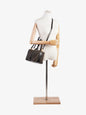 Fendi Two Way Boston Bag Zucca Canvas