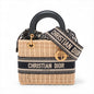 Dior Lady Dior Oblique Blue Handbag