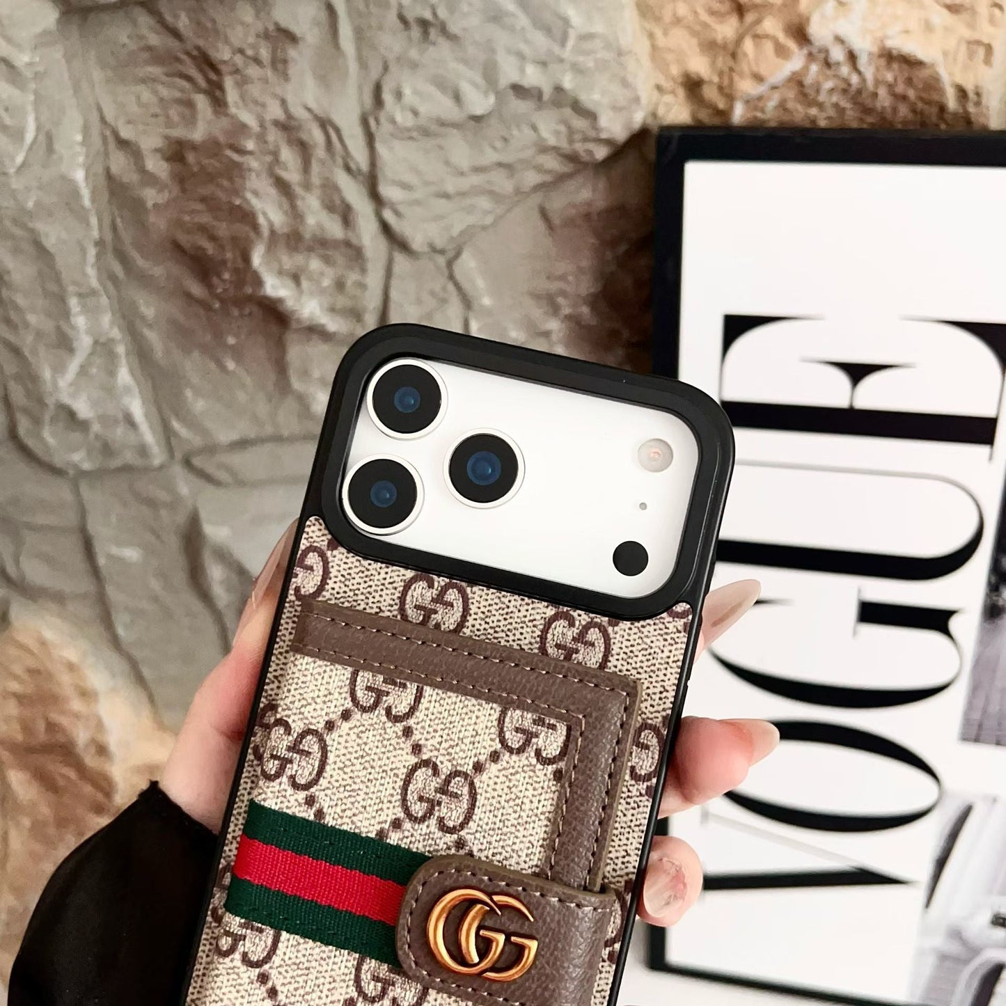 LV Wallet Phone Case for iPhone 17 Series
